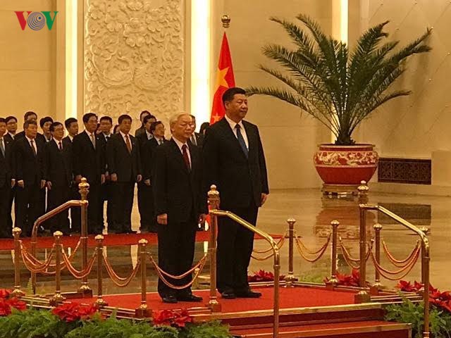 Message de remerciement de Nguyen Phu Trong à Xi Jinping - ảnh 1